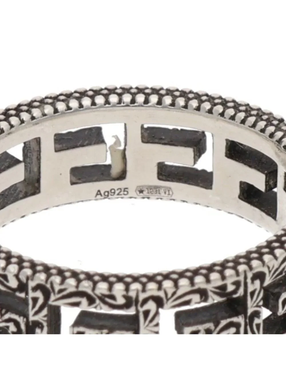 Gucci Square Ring Silver